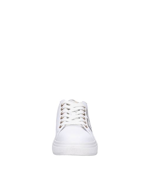 Sneakers in pelle EMANUELLE VEE | 432P-800-17-P003CBIANCO-ORO